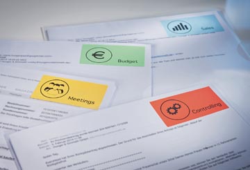 ZWECK ETIKETTEN (70X37MM, GROEN)