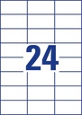 ZWECK.ETIK.70X37MM INKJET-LASER-KOPIE