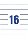 ZWECK.ETIK.105X37MM INKJET-LASER-KOPIE