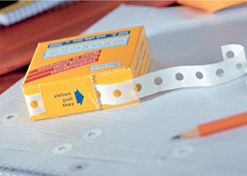 DOOS VERSTERKINGSRINGEN 500STUKS (WIT)