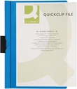 Q-CONNECT KLEMMAP A4 30V BLAUW