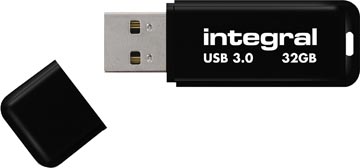 INTEGRAL USB STICK 3.0, 32GB, ZWART