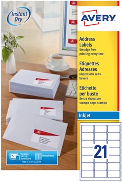 P2100 63,5X38,1 INKJET ETIK