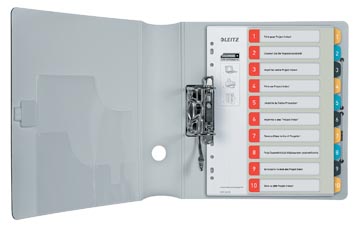 LEITZ COSY TABBLD 11G ASS 1-10
