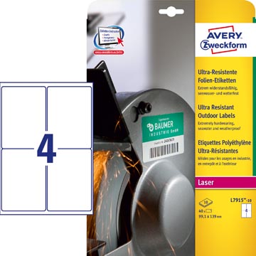 AVERY ULTRA RES ET 99X139 P40