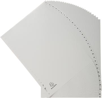 INDEX GRIJS A4 (CIJFERS 1-31)