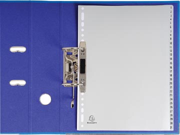 INDEX GRIJS A4 (CIJFERS 1-31)