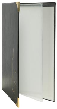 SECURIT MENUKAART BASIC A4 ZW