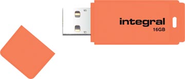 INTEGRAL USB2 NEON 16GB ORANJE