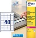 AVERY ETIK NP 45,7X25,4 DS800