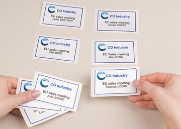 ZWECK NAAMETIKET (80X50MM, 0)