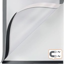 NOBO MAGN KADER A4 ZILVER 2X