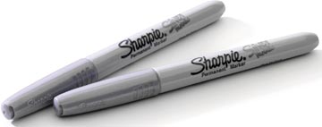 SHARPIE PERM MARK METAL F ZILV