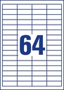 ZWECK ETIKETTEN INKJET-LASER-KOPIE (48.5X16.9MM)