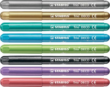 STABILO TRIO DECO STIFT 8X
