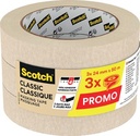 SCOTCH AFPLAKTAPE 24X50 PK3