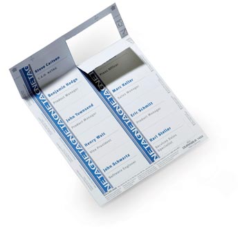 INSTEEKKAART DUR 54X90MM 200X