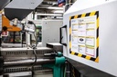 Informatiekader DURAFRAME® MAGNETIC SECURITY A4 geel/zwart