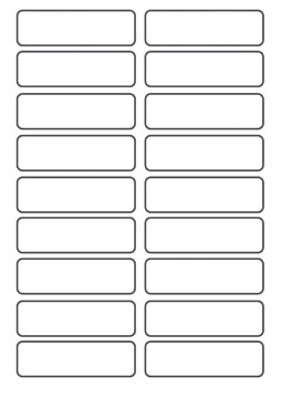 AVERY KLEDINGETIKET WT 36X