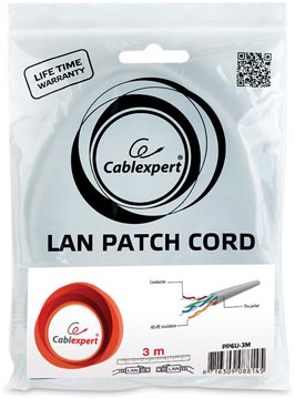 CABLEXPERT NETW.KABEL UTP6 3M