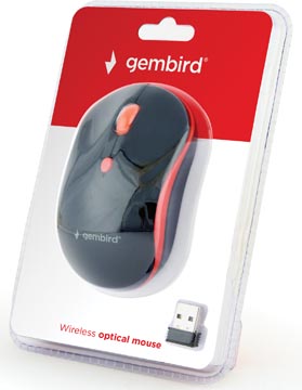 GEMBIRD DRAADLOZE MUIS ROOD