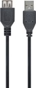 CABLEXPERT USB VERLENGKAB 1,8M