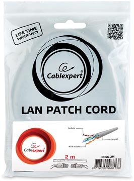 CABLEXPERT NETW.KABEL UTP6 2M