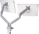 ONETOUCH MONITORARM DUBBEL GRS