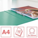E.LAF COLOUR'ICE A4 2RINGEN 25MM (GROEN)