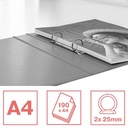 E.LAF COLOUR'ICE A4 2RINGEN 25MM (BLAUW)