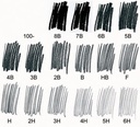 DOOS LUMOGRAPH STAEDTLER (6 POTLODEN)