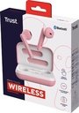 DRAADLOZE OORTJES BLUETOOTH ROZE TRUST