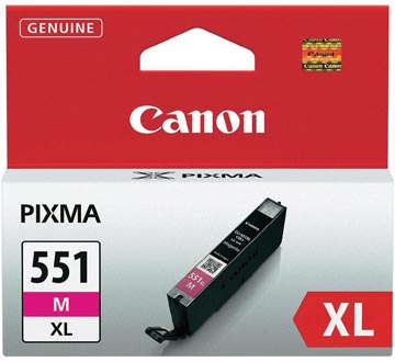 CANON CLI551XLM Nr.551XL Pixma Inkt magenta HC 660pagina's 11ml