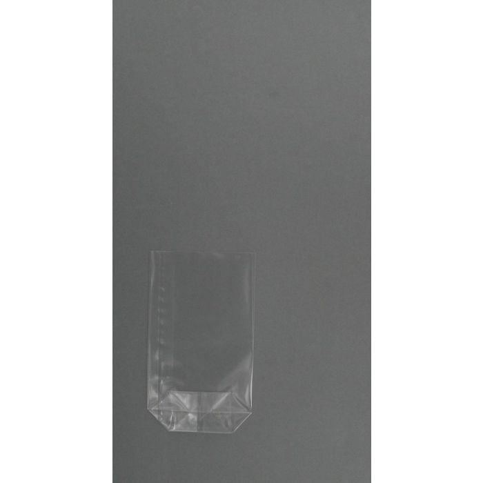 Polypropzakje Pp Met Kruisbodem 100 Stuks (85X145Mm)