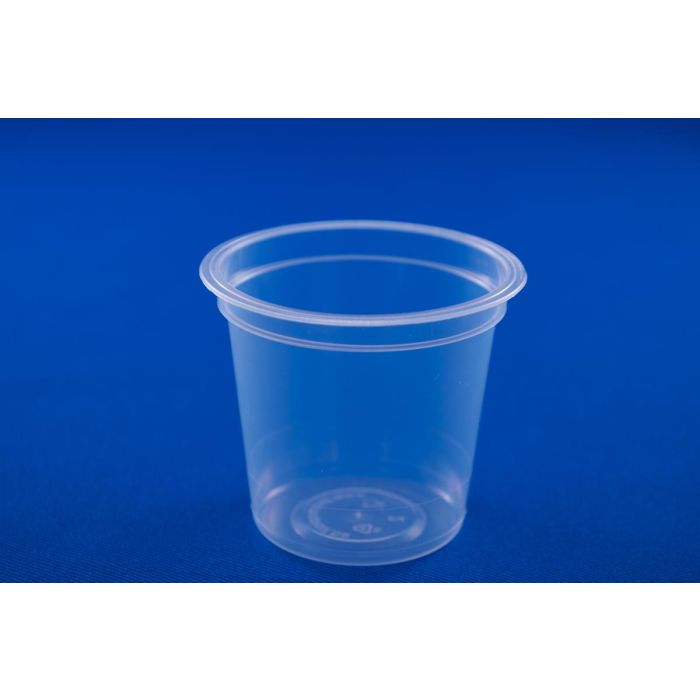 PP sauspotje 50ml - 100 stuks