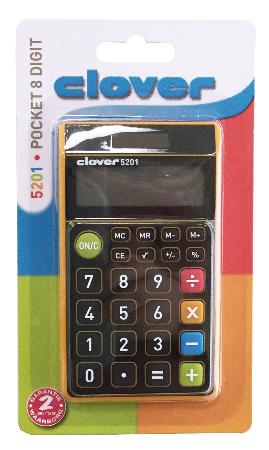 clover pocket color rekenmachine