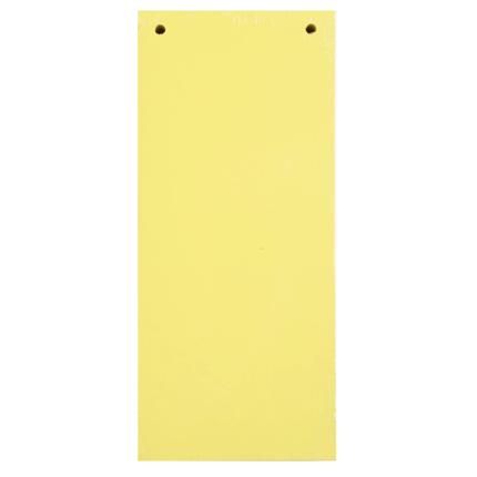 100 verdeelkaarten recht geel