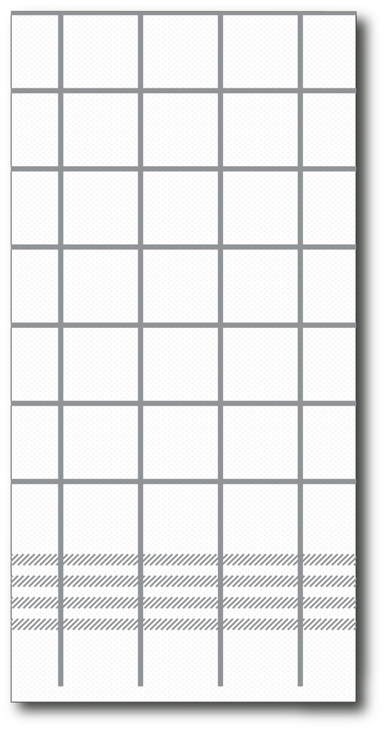 Point 2 Point Servetten, Handdoek Zwart, 40X40Cm, 1/8, 30St, 100% Recycle