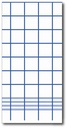 Point 2 Point Servetten, Handdoekblauw, 40X40Cm, 1/8, 30St, 100% Recycle