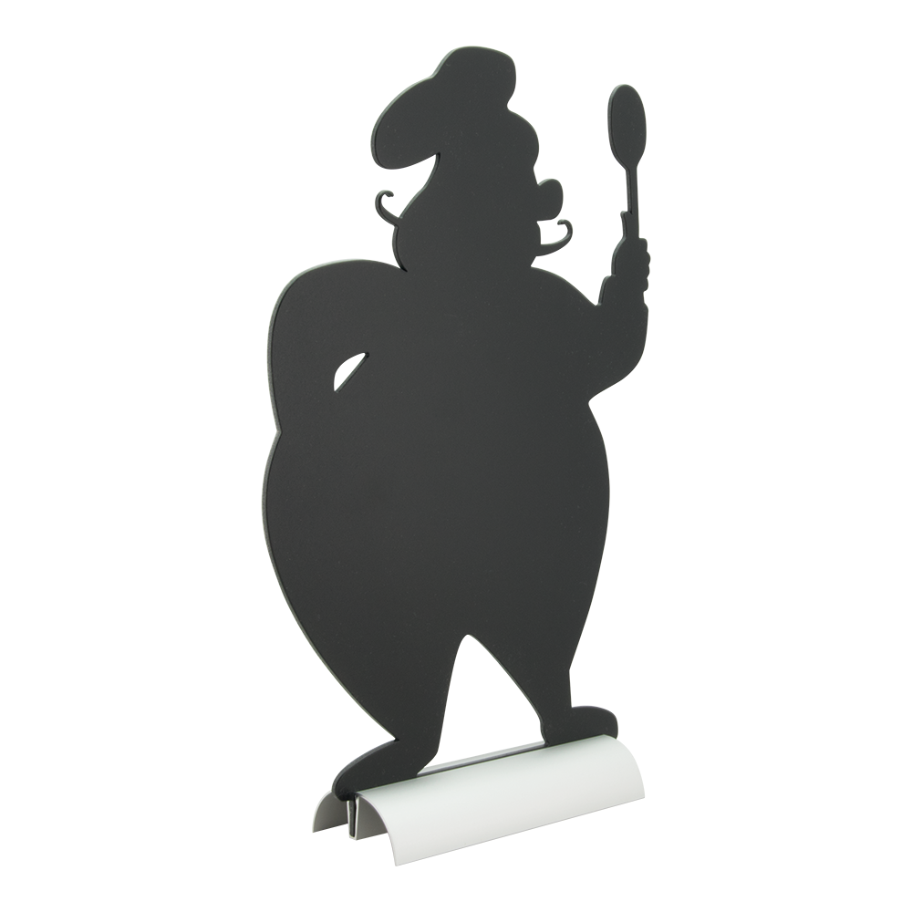 SILHOUETTE TAFELBORD ALUMINIUM VOET (CHEF)