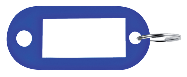 Sleutelhangers 100 Stuks (Blauw)
