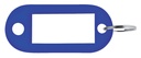 Sleutelhangers 100 Stuks (Blauw)