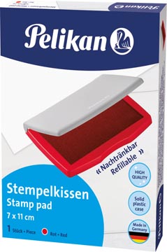 Stempelkussen Pelikan (Rood)