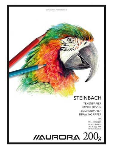 Tekenblok Steinbach (200Gr, A4)