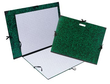 Tekenmap Met 3P.Linten (52X72Cm)