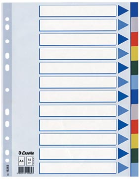 VERDEELKAARTEN KUNSTSTOF A4 (12)