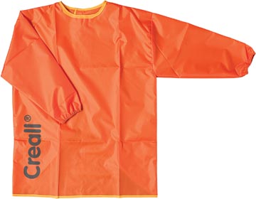 Creall Verfschort Small Oranje – Kliederschort - Knutselschort - 0-4 jaar - wasbaar, oranje