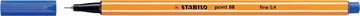 Viltstift Stabilopoint 88 (donkerblauw)