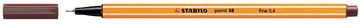 Viltstift Stabilopoint 88 (Bruin)