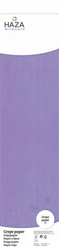 Crepe Papier Lila (Fsc, 250X50Cm) Op Rol